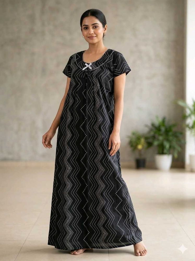 Elegant Black Nightgown