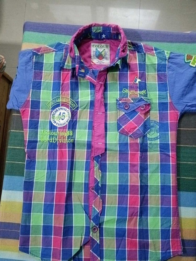 Boys Plaid Shirt