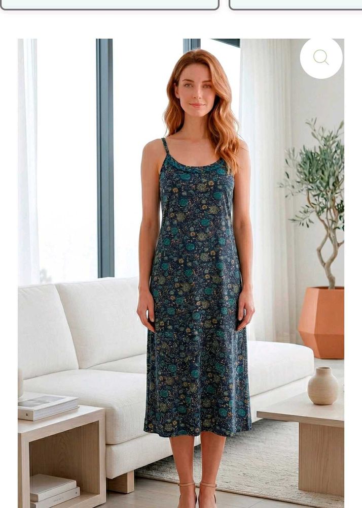 Floral Print Slip Dress