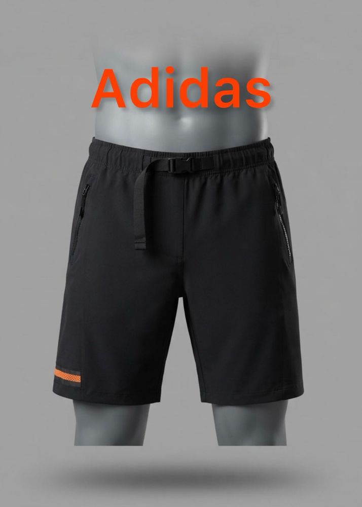 Adidas Men's Black Athletic Shorts