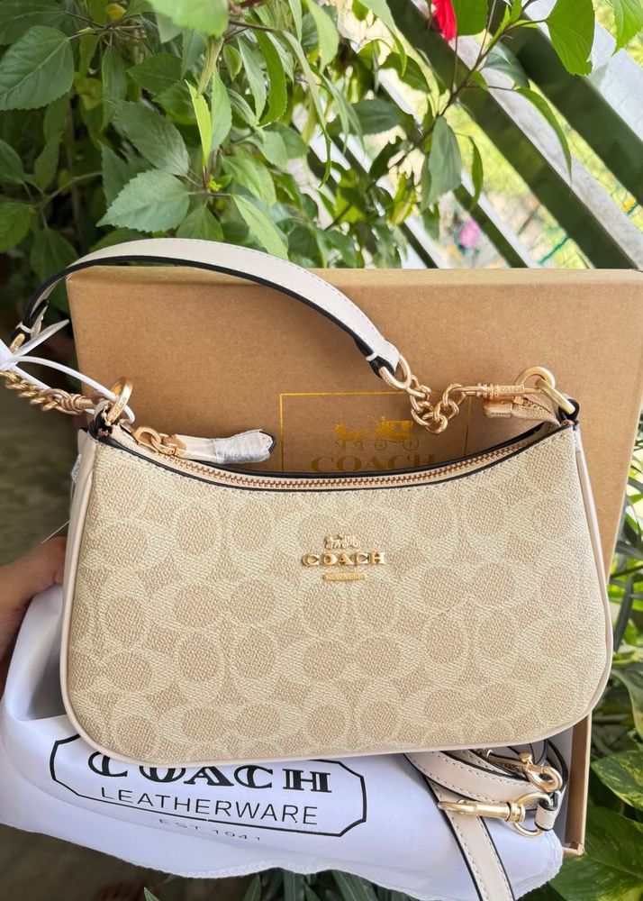 Coach Monogram Shoulder Bag