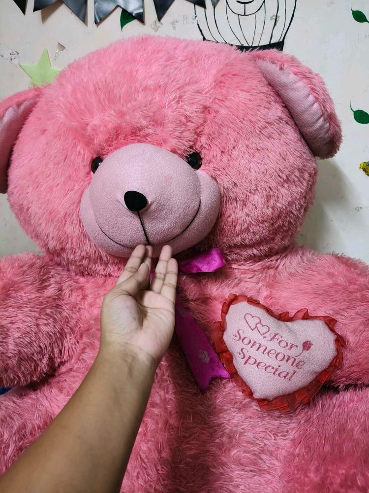 Giant Pink Teddy Bear