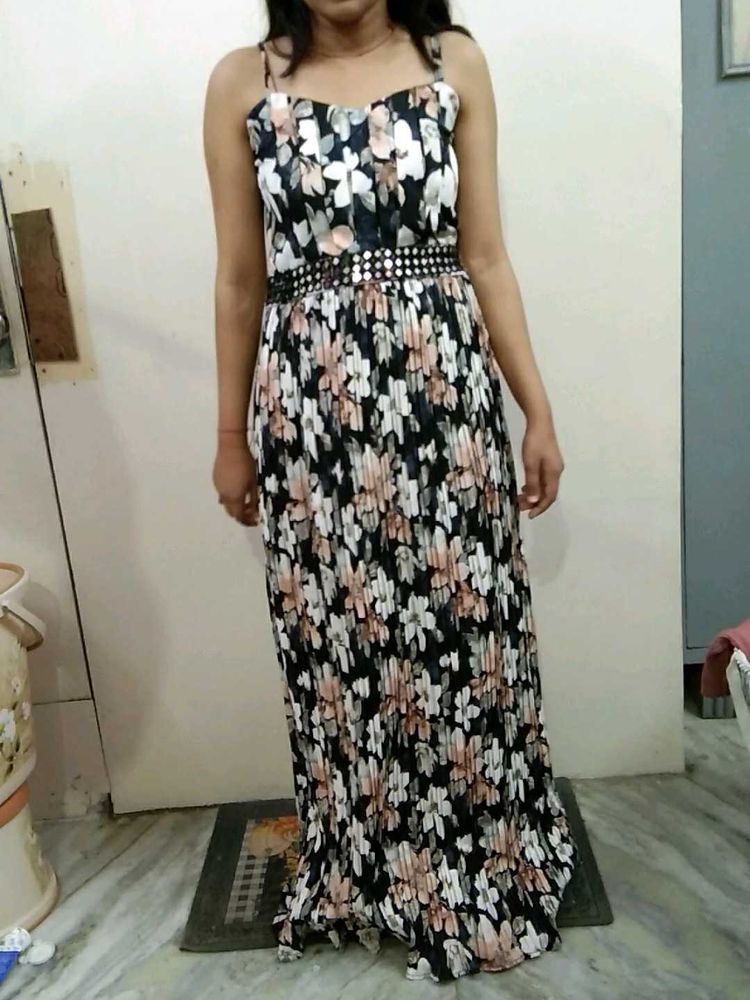 Floral Print Maxi Dress