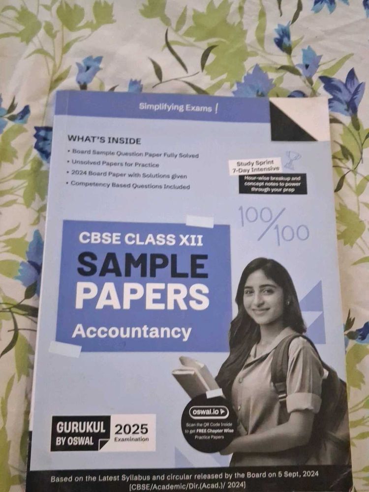 CBSE Class XII Accountancy Sample Papers 2025