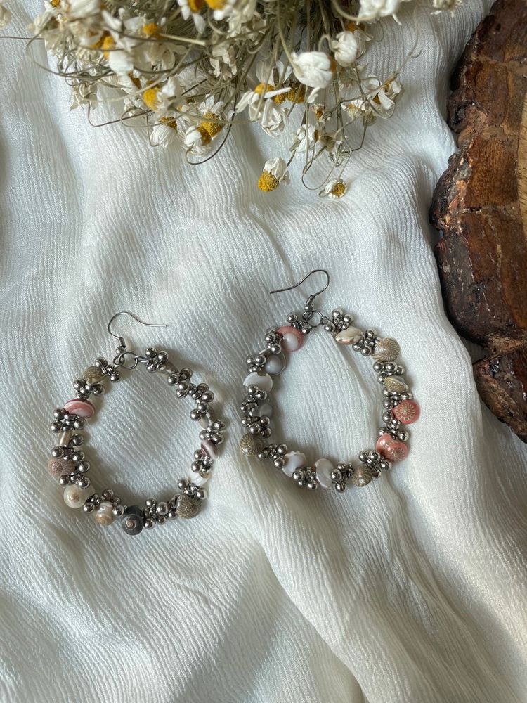 Shell Jhumkas