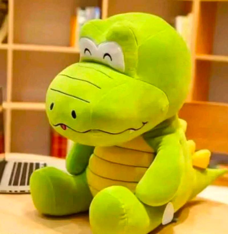 Cute Green Dinosaur Plush Toy