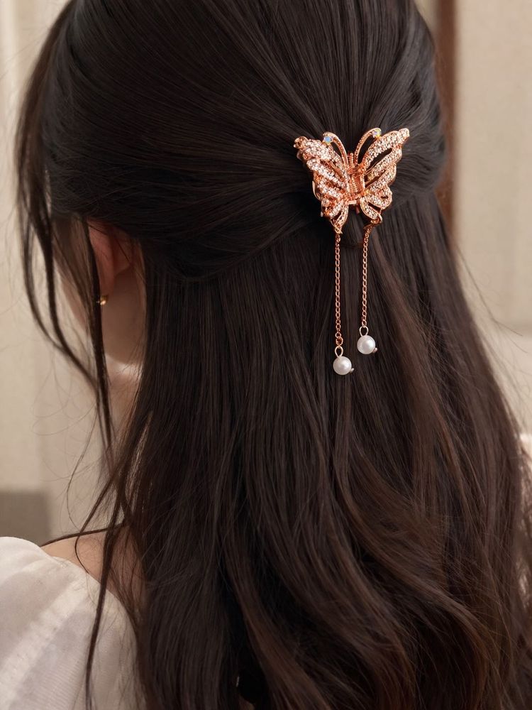Butterfly Hair Claw Clip