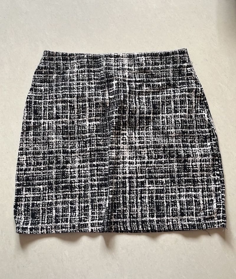 Tweed Mini Skirt