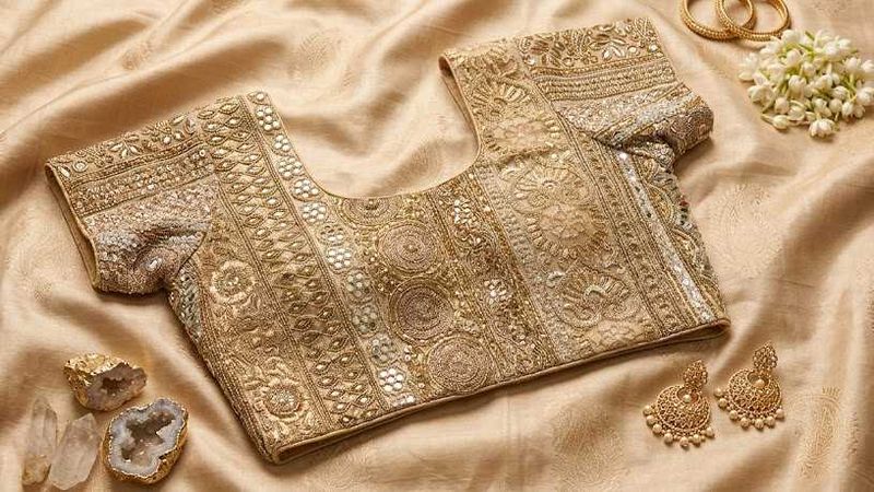 New Exquisite Embroidered Ethnic Blouse