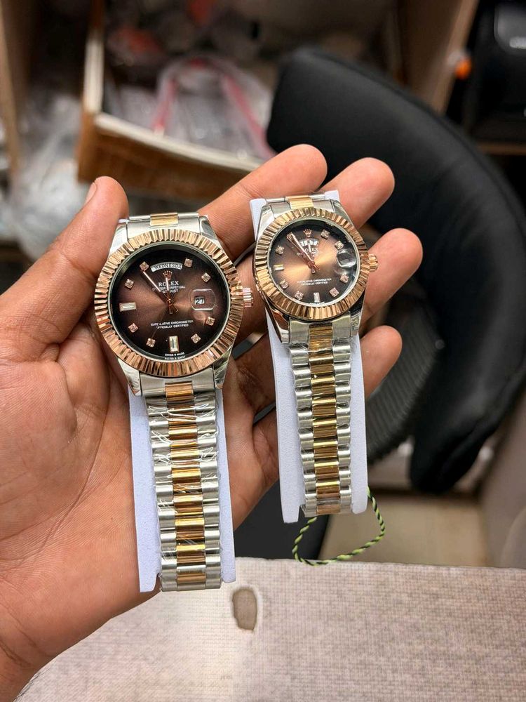 Rolex couple watches with brand box