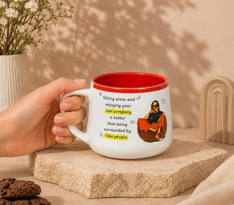 Funny Quote Coffee Mug - Enjoy Your Own Company