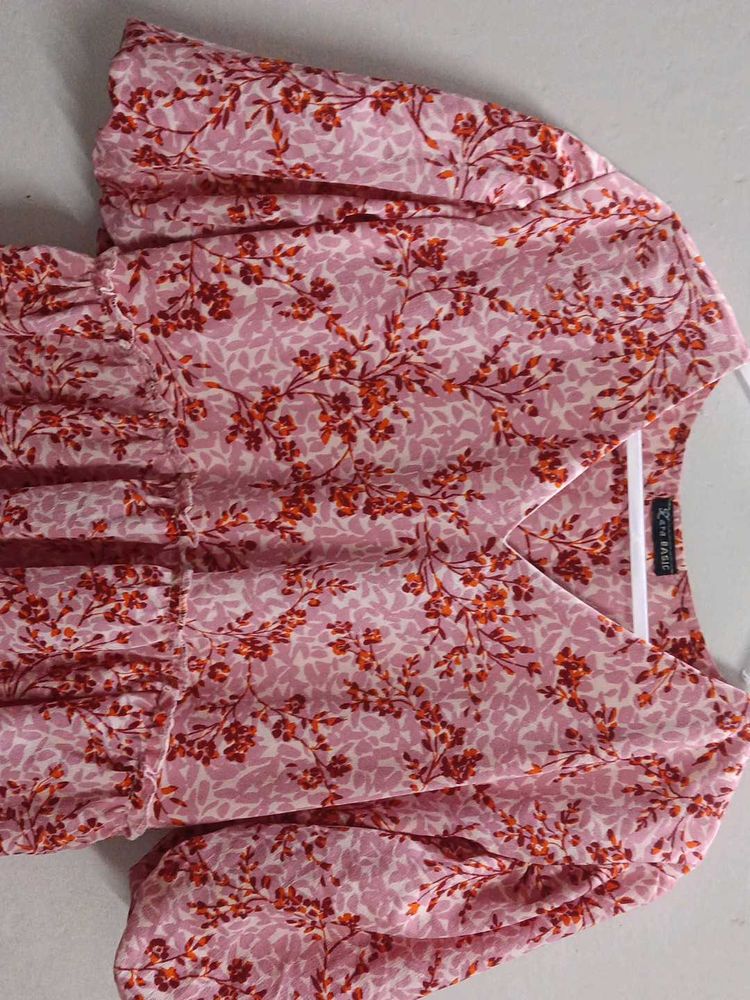 Chic Floral Print Midi Dress