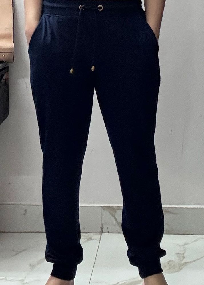 Pair of Blue, Wine Jogger Pants