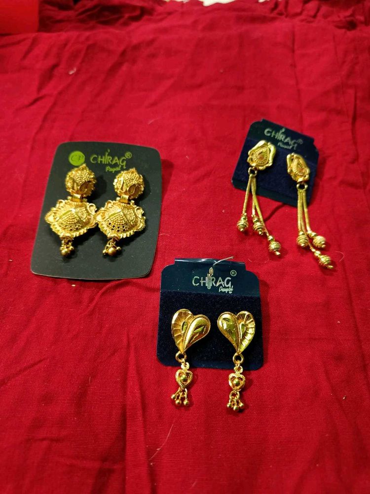 New Earrings Set 3 Combos