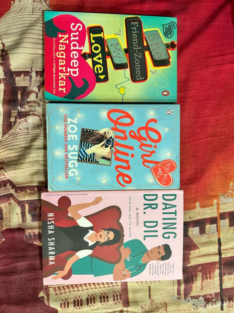 Bundle of 3 Popular Fiction Novels