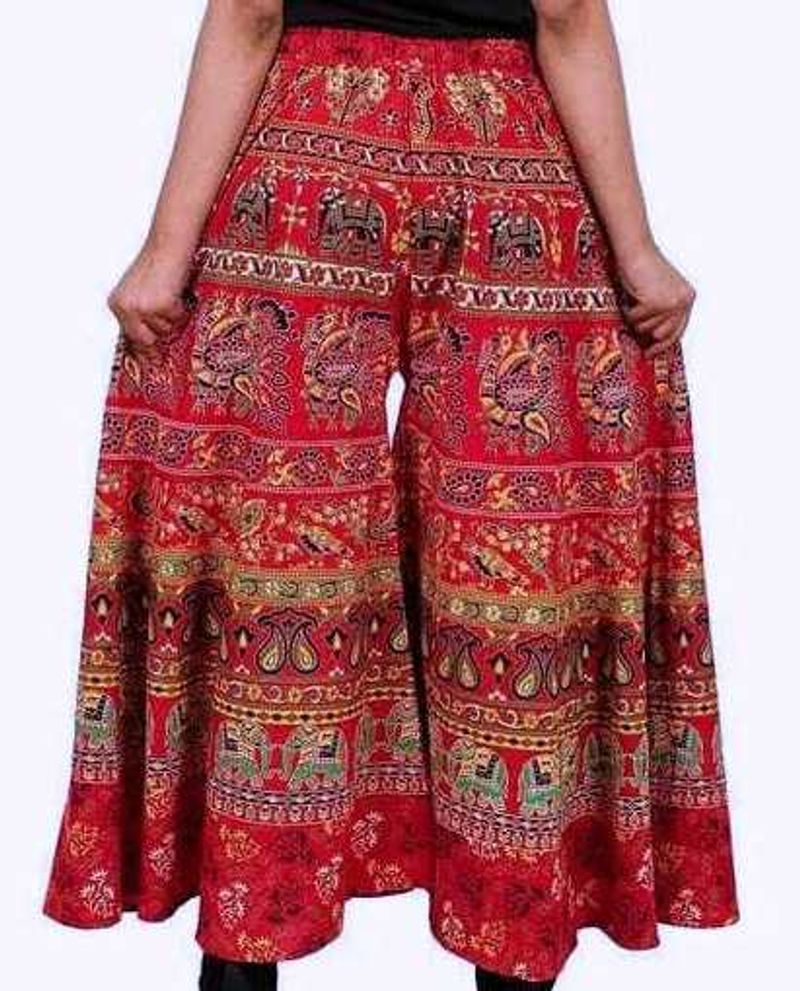 jaipuri fashionista cotton flared Palazzo