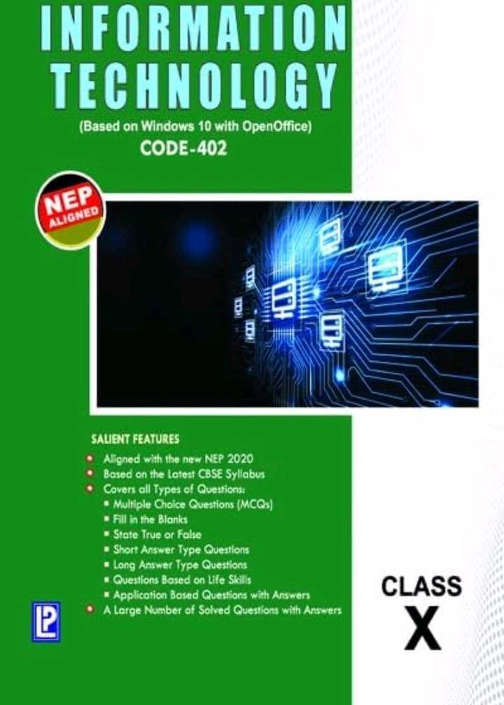 Information Technology Class 10 Book