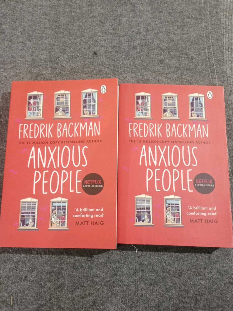 Anxious People by Fredrik Backman