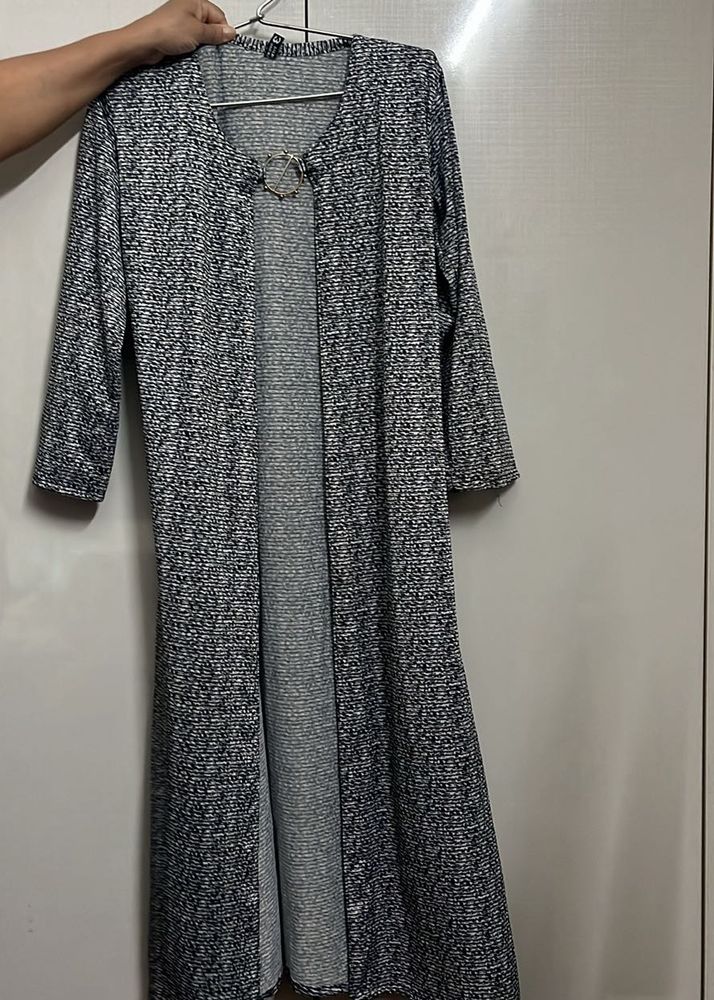 Long Sleeve Printed Cardigan