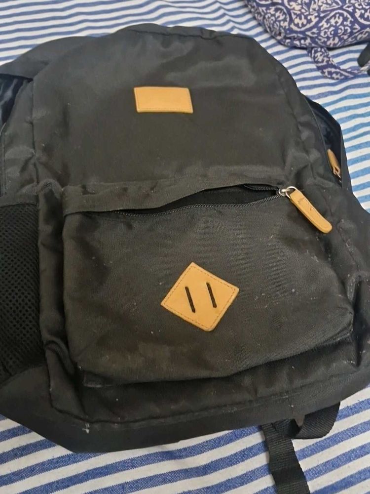Classic Black Backpack