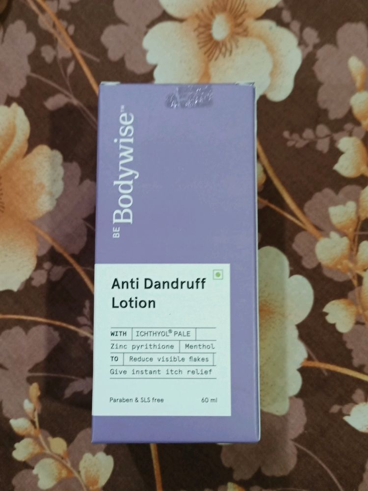 Be Bodywise Anti Dandruff Lotion !