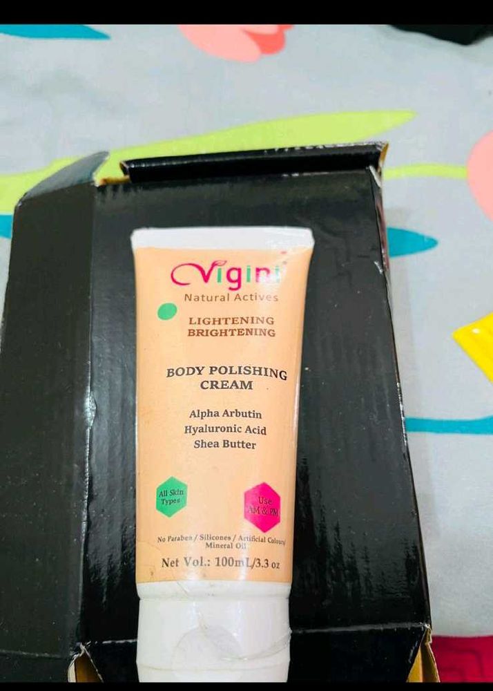 Vigin Body Polishing Cream New Wdt Tag