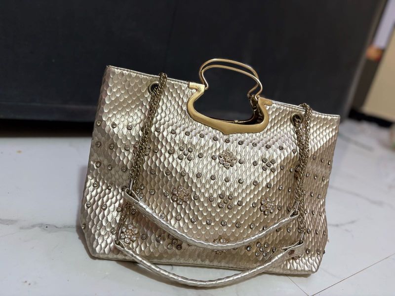 indo western tote bag