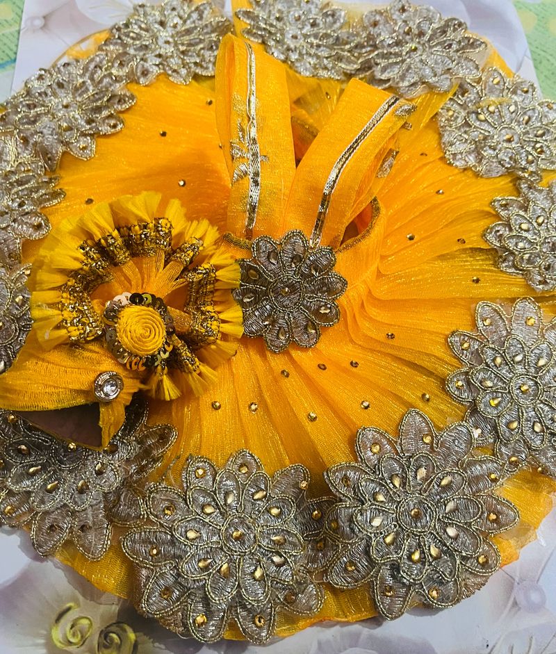 Laddu Gopal Fancy Dress Pagdi Size 7,8,9,1