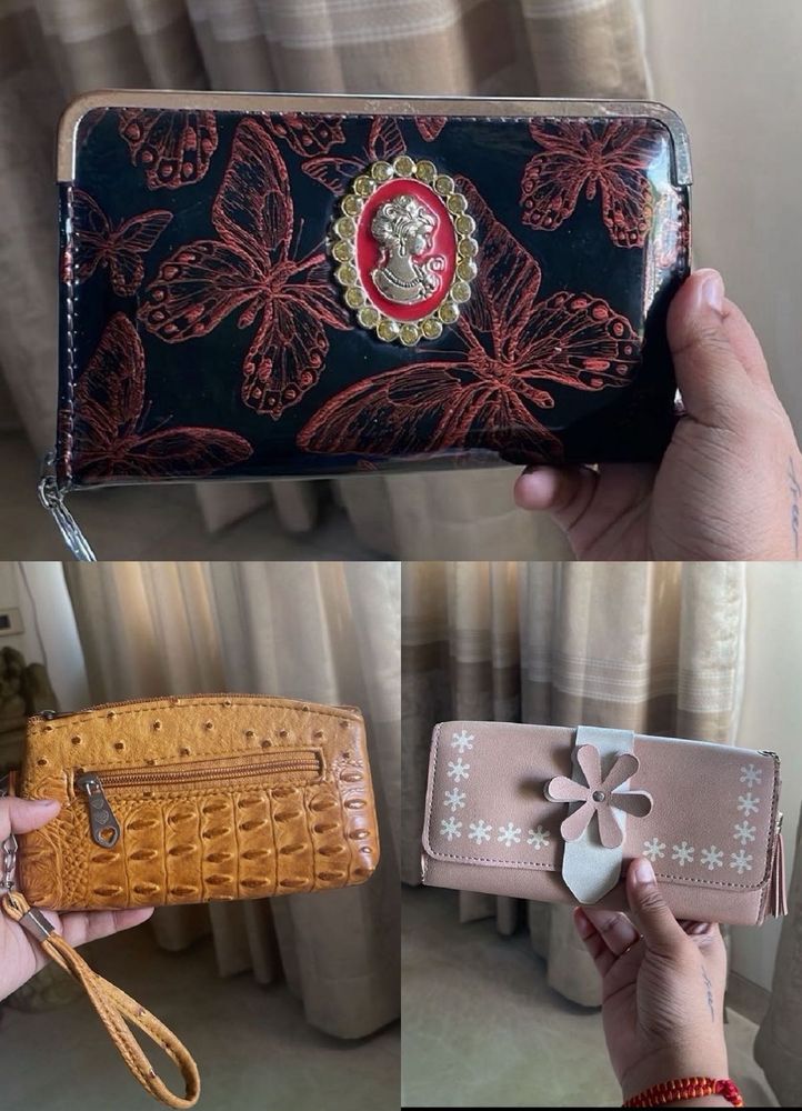 Set of 3 wallets