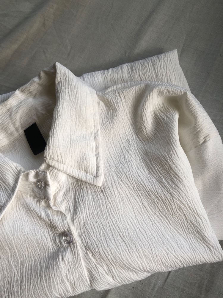 Aesthetic White Shirt