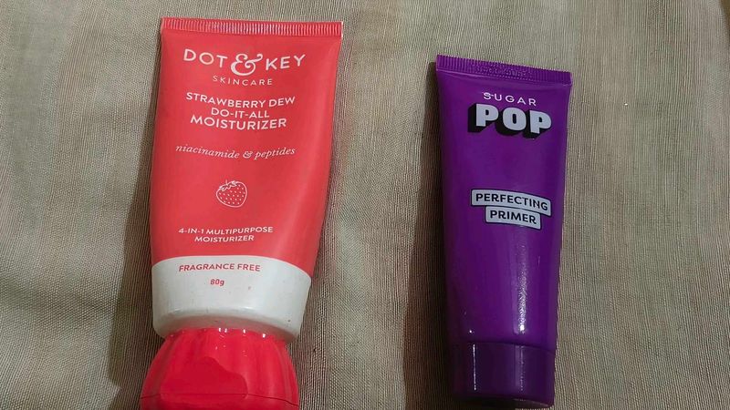 DOT &amp; KEY Moisturizer &amp; SUGAR POP Primer