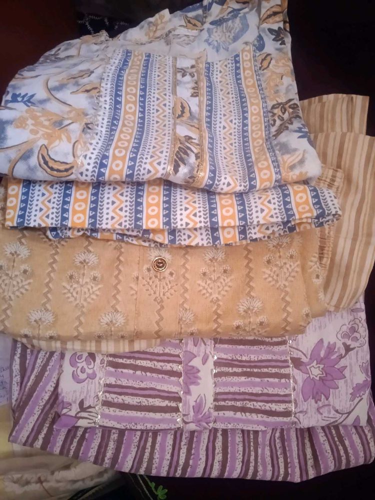Beautiful 3Printed Kurta Set