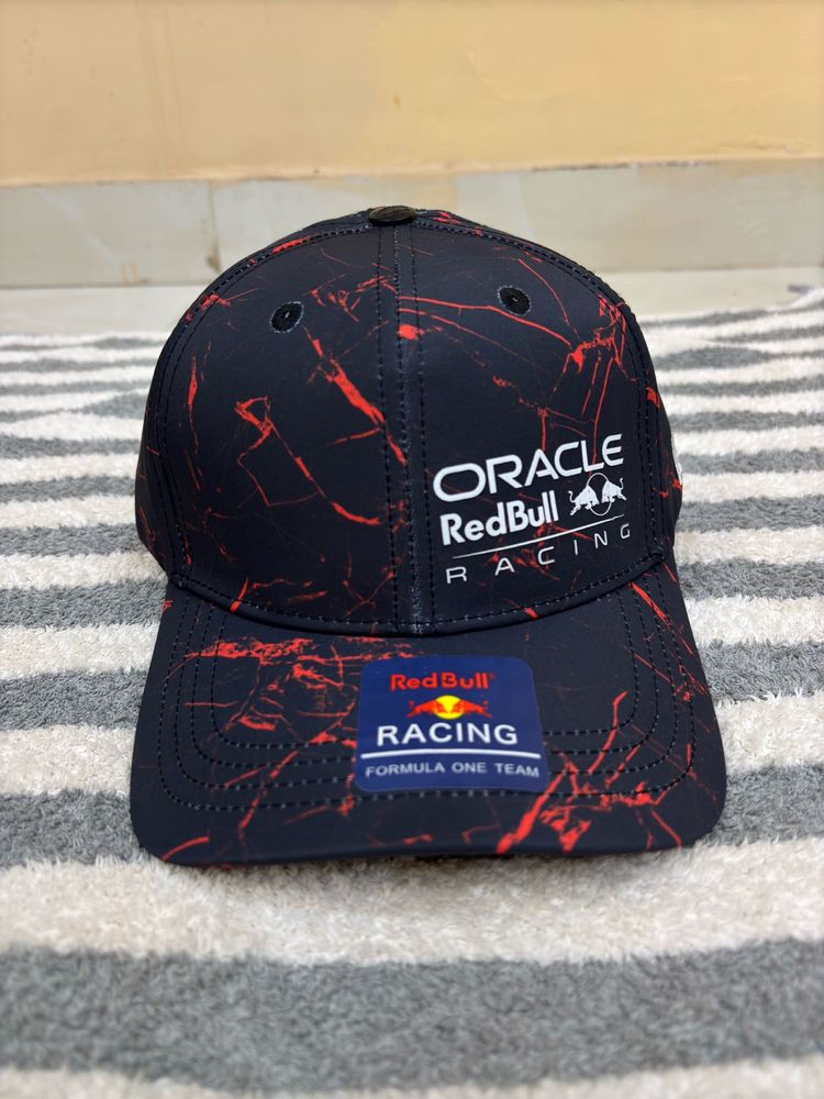 Red Bull Oracle X Puma Unisex BB Black Cap