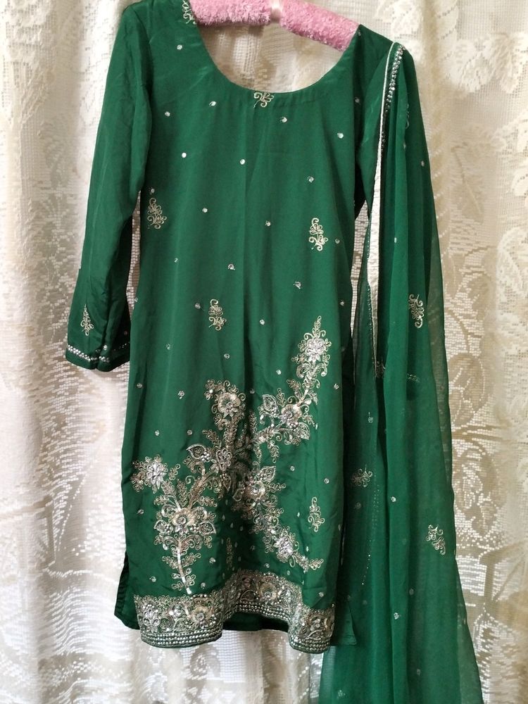 Beautiful green Suit