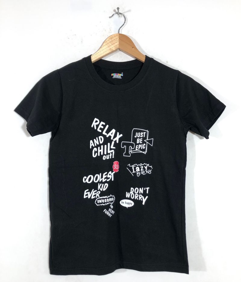 Black T-Shirt(Boy’s)