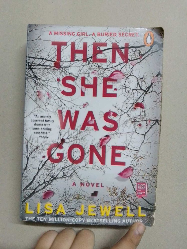 Then She Was Gone thriller novel by Lisa Jewel