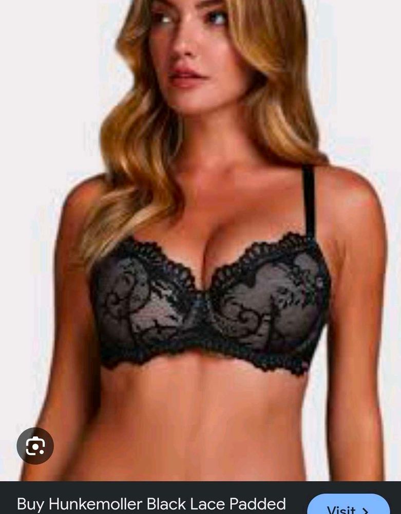 Black Lace Padded embroidery set