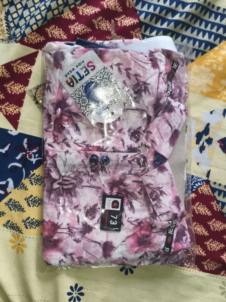 Cute Floral Print Top