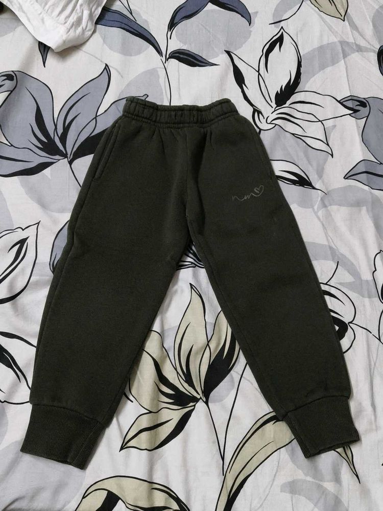 Girl Comfy Dark Green Joggers
