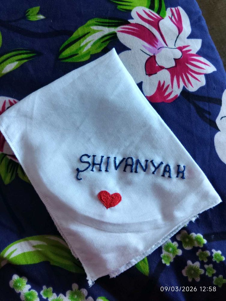 Handmade Embroidered handkerchief