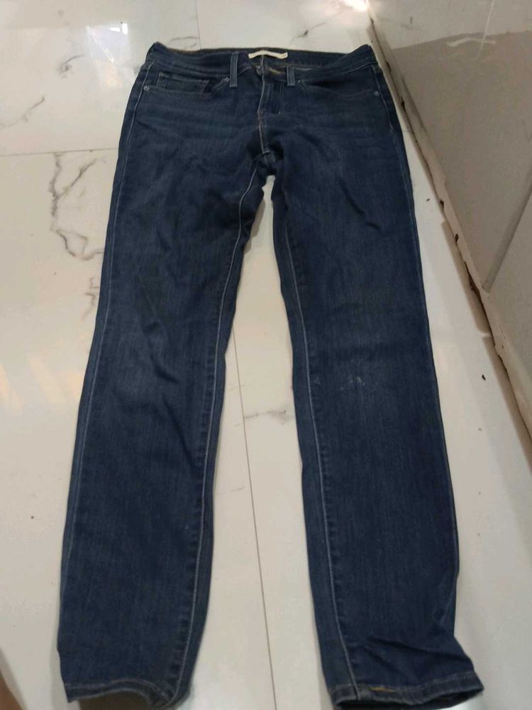 Levi's Women's Blue Denim Jeans