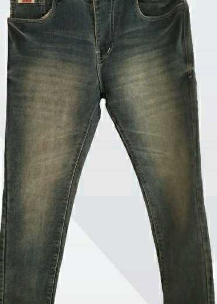 Washed Denim Jeans