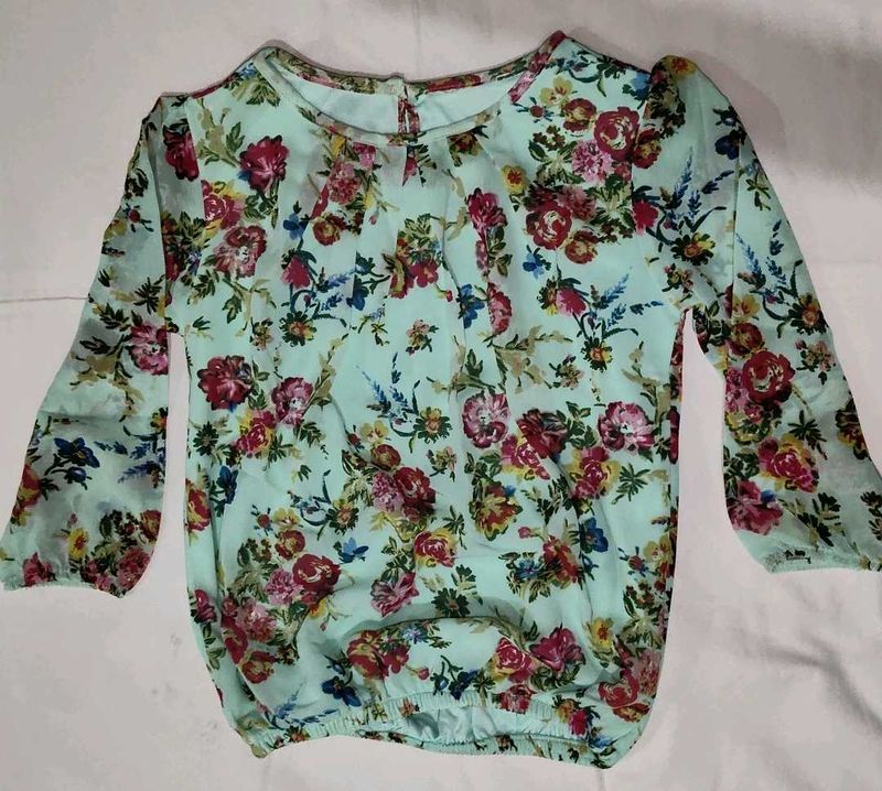 Floral Print Top