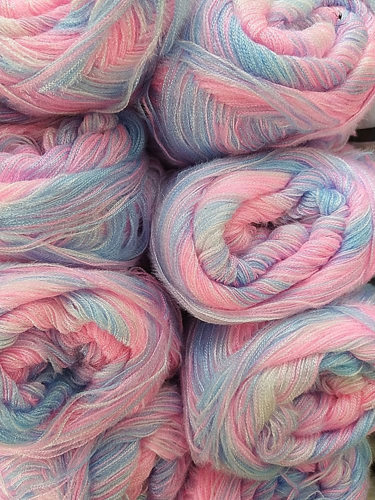 3 Ply Multi Color Wool