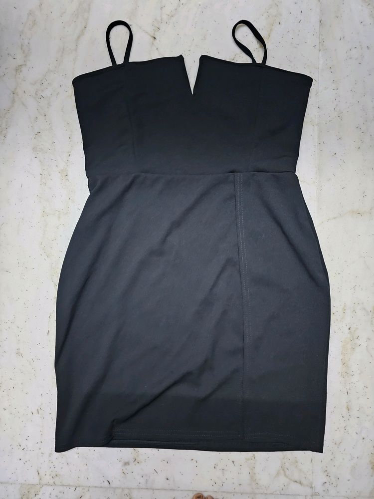 Sexy Black Cut Out Dress From Femme Luxe