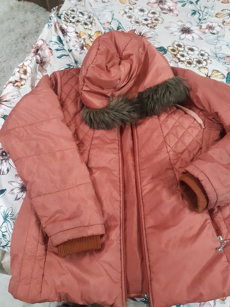 Peach Color Jacket