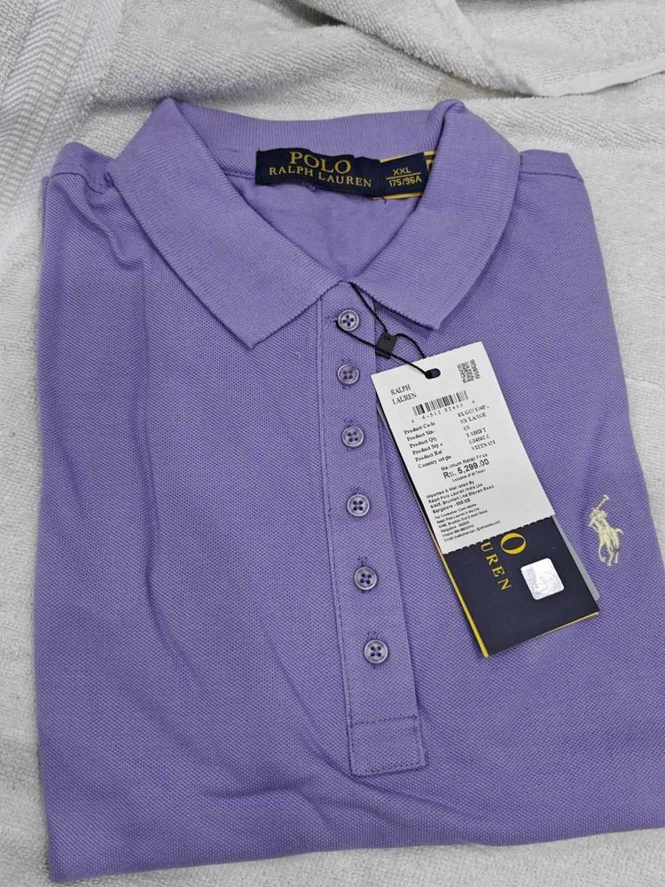 Ralph Lauren Polo Shirt - Purple lavender