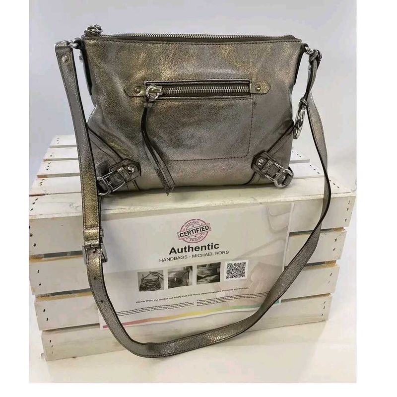 Authentic Michael Kors Metallic Sling Bag