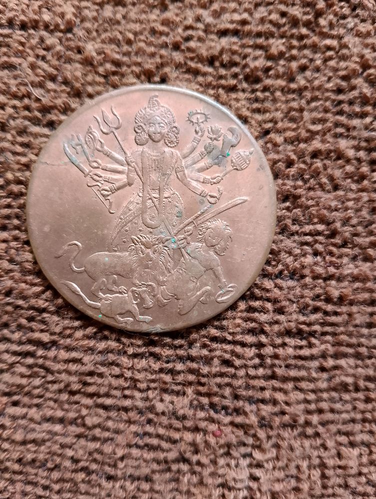 Kali Mata Coins 1818