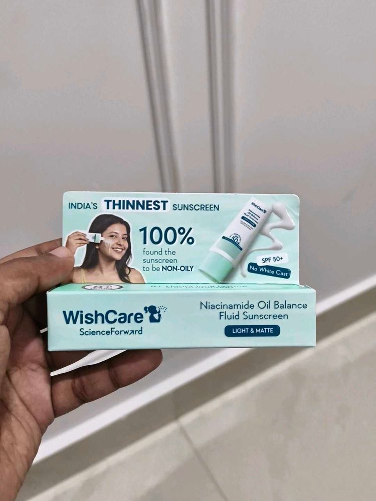 WishCare Niacinamide Oil Balance Sunscreen